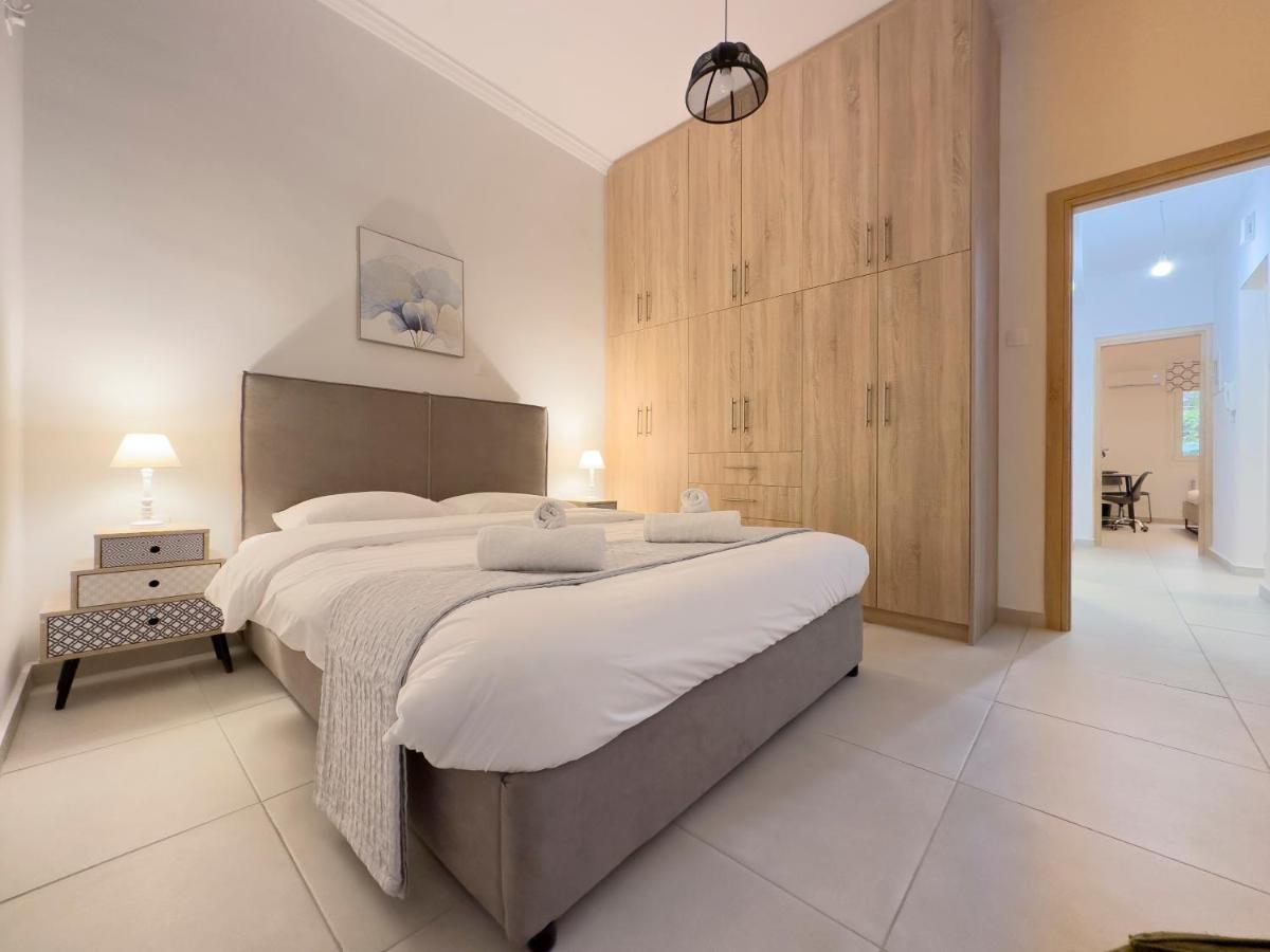 Aventura Comfortable 90Sqm Apt In Kato Patisia Daire Atina Dış mekan fotoğraf